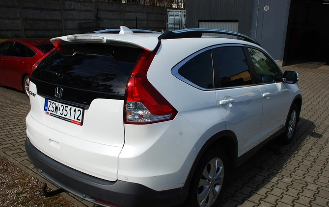 Honda CR-V cena 49100 przebieg: 206000, rok produkcji 2014 z Borne Sulinowo małe 466